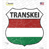 Transkei Flag Novelty Highway Shield Sticker Decal