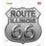 Route 66 Diamond Illinois Novelty Highway Shield Sticker Decal