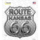 Route 66 Diamond Kansas Novelty Highway Shield Sticker Decal