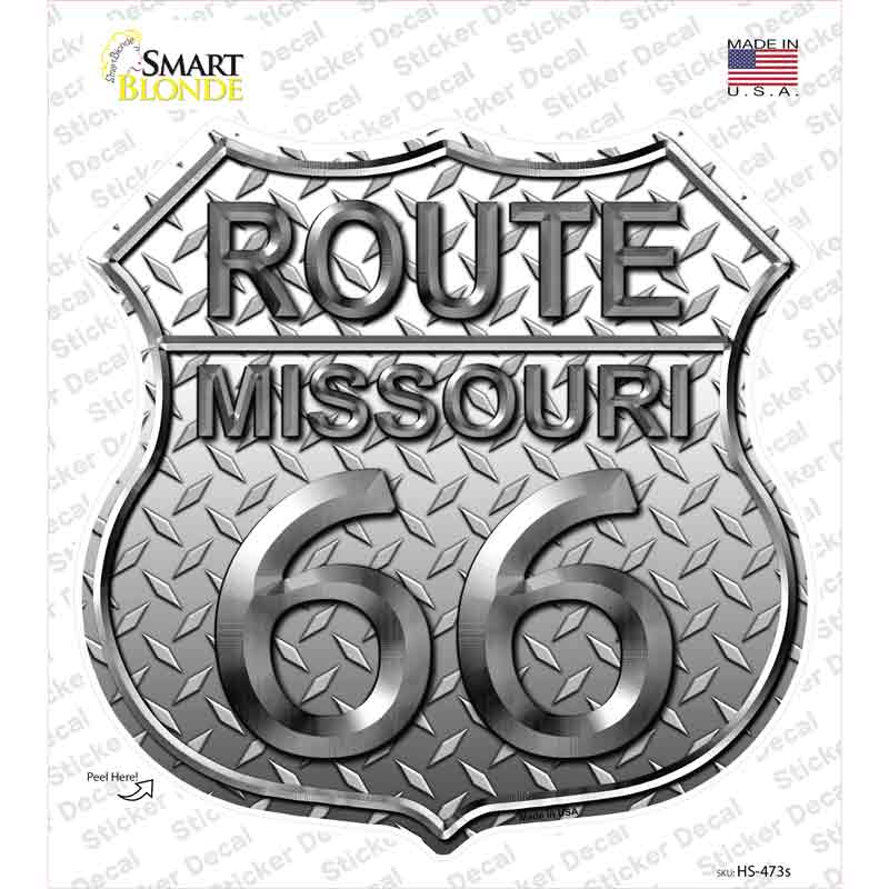 Route 66 Diamond Missouri Novelty Highway Shield Sticker Decal