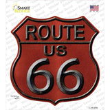 Route 66 Red Novelty Highway Shield Sticker Decal