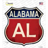 Alabama Novelty Highway Shield Sticker Decal