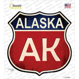 Alaska Novelty Highway Shield Sticker Decal