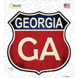 Georgia Novelty Highway Shield Sticker Decal