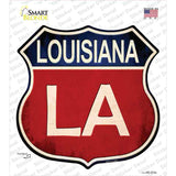 Louisiana Novelty Highway Shield Sticker Decal