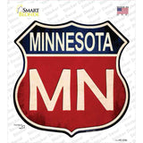 Minnesota Novelty Highway Shield Sticker Decal