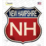 New Hampshire Novelty Highway Shield Sticker Decal