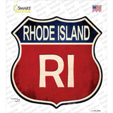 Rhode Island Novelty Highway Shield Sticker Decal