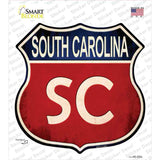 South Carolina Novelty Highway Shield Sticker Decal