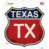 Texas Novelty Highway Shield Sticker Decal