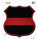 Thin Red Line Novelty Highway Shield Sticker Decal