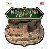 Montezuma Castle Novelty Highway Shield Sticker Decal