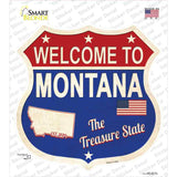 Montana Established Novelty Highway Shield Sticker Decal