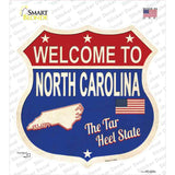 North Carolina Established Novelty Highway Shield Sticker Decal