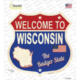 Wisconsin Established Novelty Highway Shield Sticker Decal
