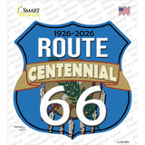 OK Route 66 Centennial Novelty Highway Shield Sticker Decal HS-707s