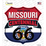 MO Route 66 Centennial Novelty Highway Shield Sticker Decal HS-713s