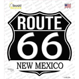 NM Route 66 Black Novelty Highway Shield Sticker Decal HS-723s