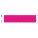 Pink Solid Blank Novelty Narrow Sticker Decal