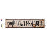 Lowchen Trail Novelty Narrow Sticker Decal