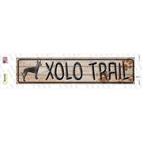 Xolo Trail Novelty Narrow Sticker Decal
