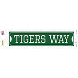 Tigers Way Novelty Narrow Sticker Decal