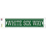 White Sox Way Novelty Narrow Sticker Decal