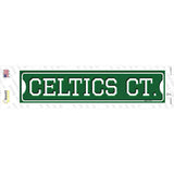 Celtics Ct Novelty Narrow Sticker Decal