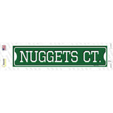 Nuggets Ct Novelty Narrow Sticker Decal