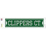 Clippers Ct Novelty Narrow Sticker Decal