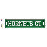 Hornets Ct Novelty Narrow Sticker Decal
