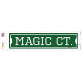 Magic Ct Novelty Narrow Sticker Decal
