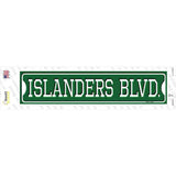 Islanders Blvd Novelty Narrow Sticker Decal