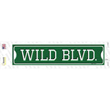 Wild Blvd Novelty Narrow Sticker Decal