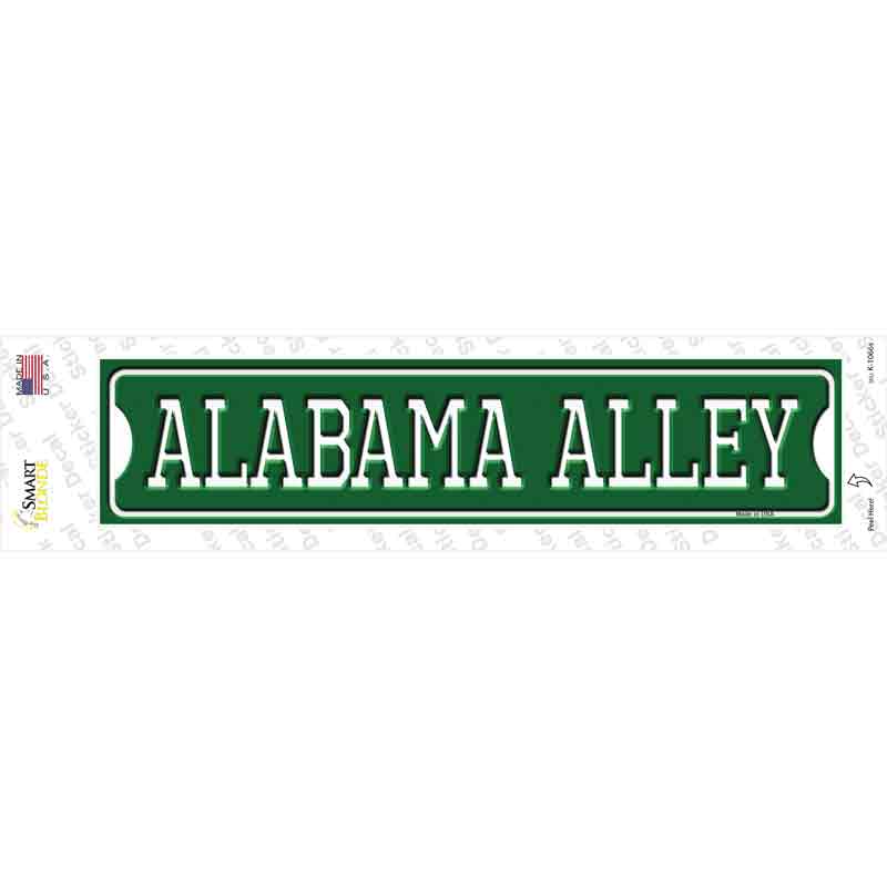 Alabama Alley Novelty Narrow Sticker Decal