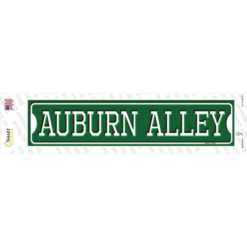 Auburn Alley Novelty Narrow Sticker Decal