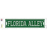 Florida Alley Novelty Narrow Sticker Decal