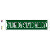 Florida State Alley Novelty Narrow Sticker Decal