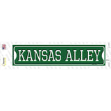 Kansas Alley Novelty Narrow Sticker Decal