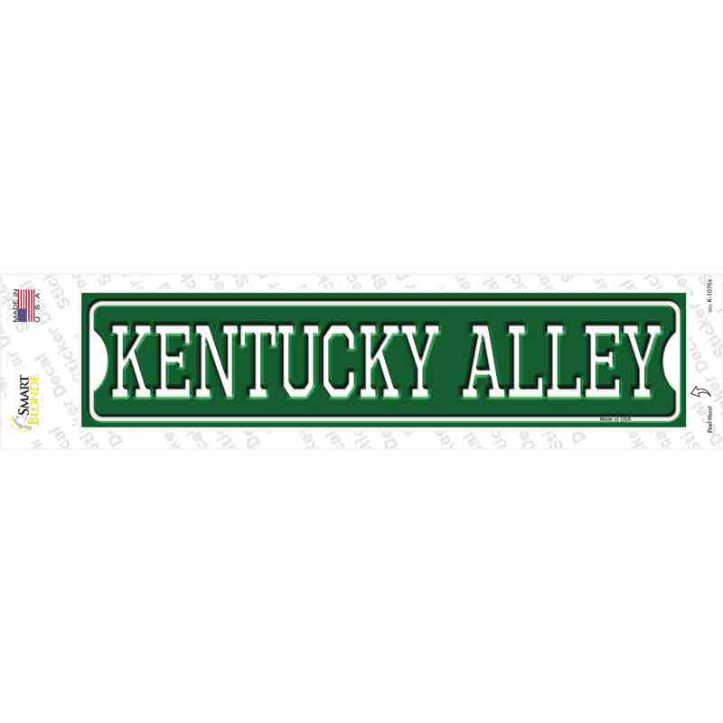 Kentucky Alley Novelty Narrow Sticker Decal