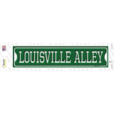 Louisville Alley Novelty Narrow Sticker Decal