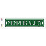 Memphis Alley Novelty Narrow Sticker Decal