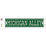 Michigan Alley Novelty Narrow Sticker Decal