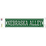 Nebraska Alley Novelty Narrow Sticker Decal