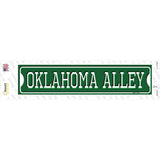 Oklahoma Alley Novelty Narrow Sticker Decal