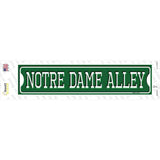 Notre Dame Alley Novelty Narrow Sticker Decal