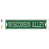 Wisconsin Alley Novelty Narrow Sticker Decal