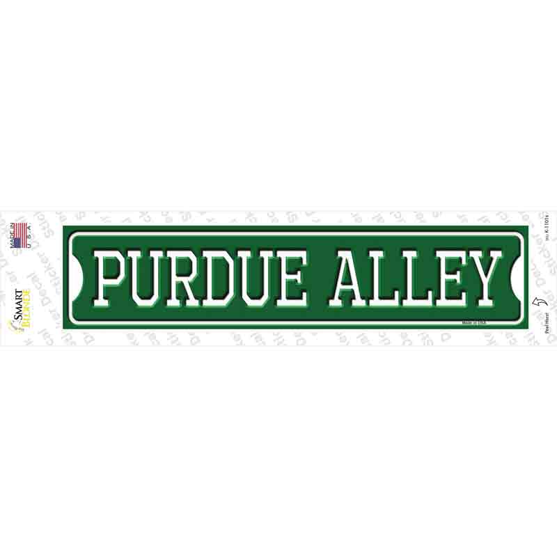 Purdue Alley Novelty Narrow Sticker Decal