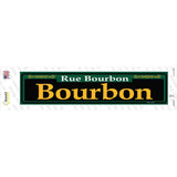 Bourbon Green Novelty Narrow Sticker Decal