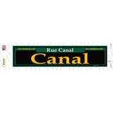 Canal Green Novelty Narrow Sticker Decal